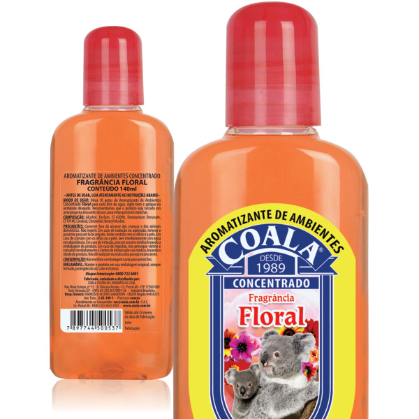 Essência Limpadora – Coala – Aroma Floral 120ml