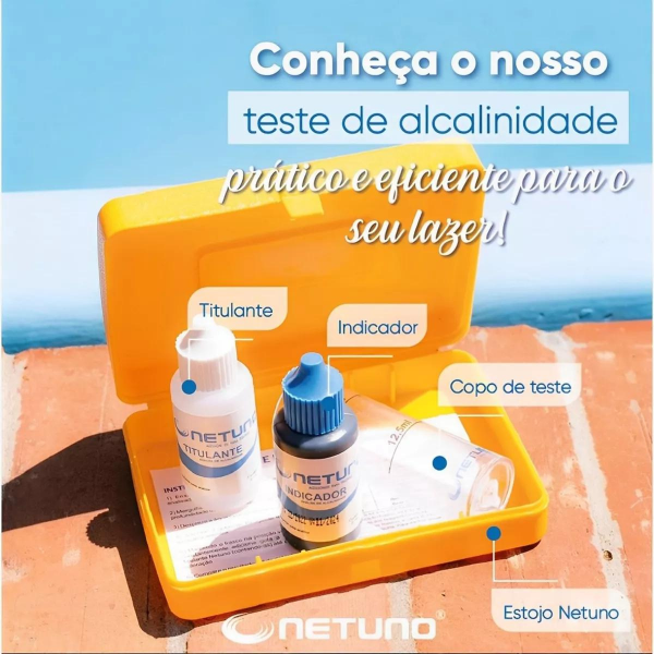 Estojo para analise de Alcalinidade Netuno