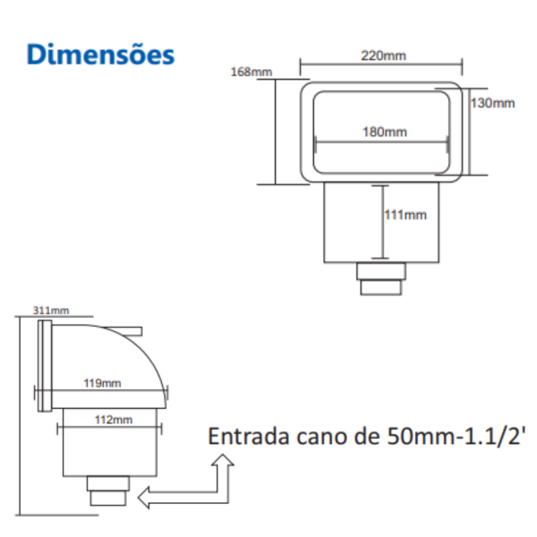 Skimmer Compacto Netuno