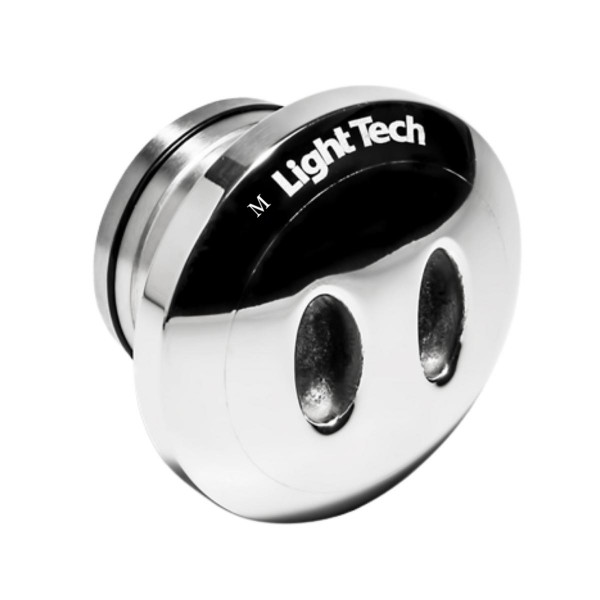 Kit Light Tech Inox 2 Dispositivos De Retorno + 1 Aspiração 60mm