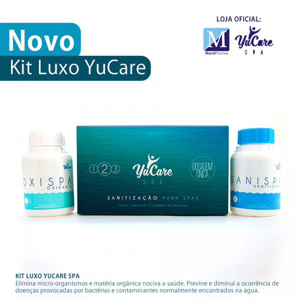 Kit Luxo Yucare 1 Sanispa 2 Oxispa (3 unidades)