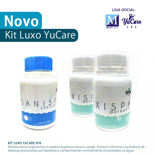 Kit Luxo Yucare 1 Sanispa 2 Oxispa (3 unidades)