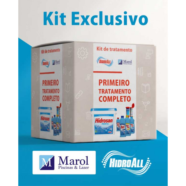 Kit de tratamento - Hidroall - Primeiro tratamento