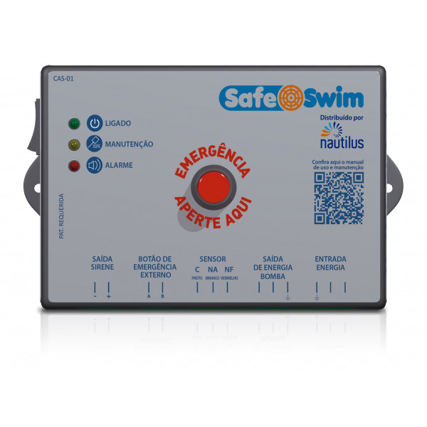 Sistema de Segurança para Piscinas  SafeSwim INSTALADO