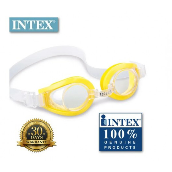 Óculos Para Natação Play Amarelo Intex