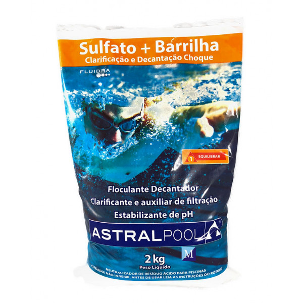 Sulfato + Barrilha 2x1 2kg - Astralpool