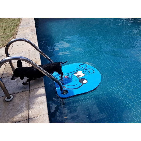 Plataforma para Saída de Animais da piscina-  Scape Dog - Bidu Turma da Mônica