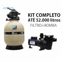 Kit Filtro Bomba para piscinas de até 52.000 litros Alliance