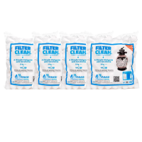 4 unidades elemento filtrante Filter clean