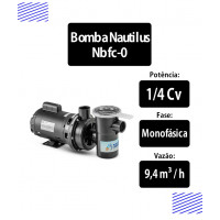 Bomba para piscinas 1/4 CV Monofásica (NBFC0) - Nautilus