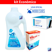 Kit Mplus Oxidante + M teste PH Maresias