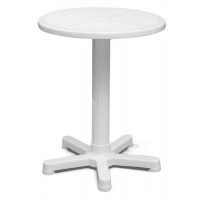 Mesa Redonda Tramontina Capri Basic Branco