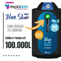 Ozonio para Piscinas Até 100.000 Litros Blue Star 3000 Panozon
