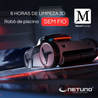 Robo para piscina SEM FIO X-WARRIOR NETUNO X60