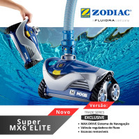 Robo Automático Piscina Limpeza Hidráulico Mx6 Elite Zodiac